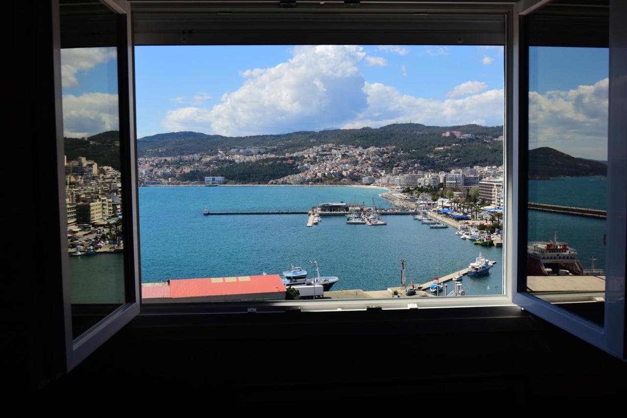 Golden Sea View - Old Town Lejlighed Kavala Eksteriør billede